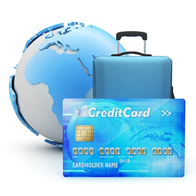 credit card internationally